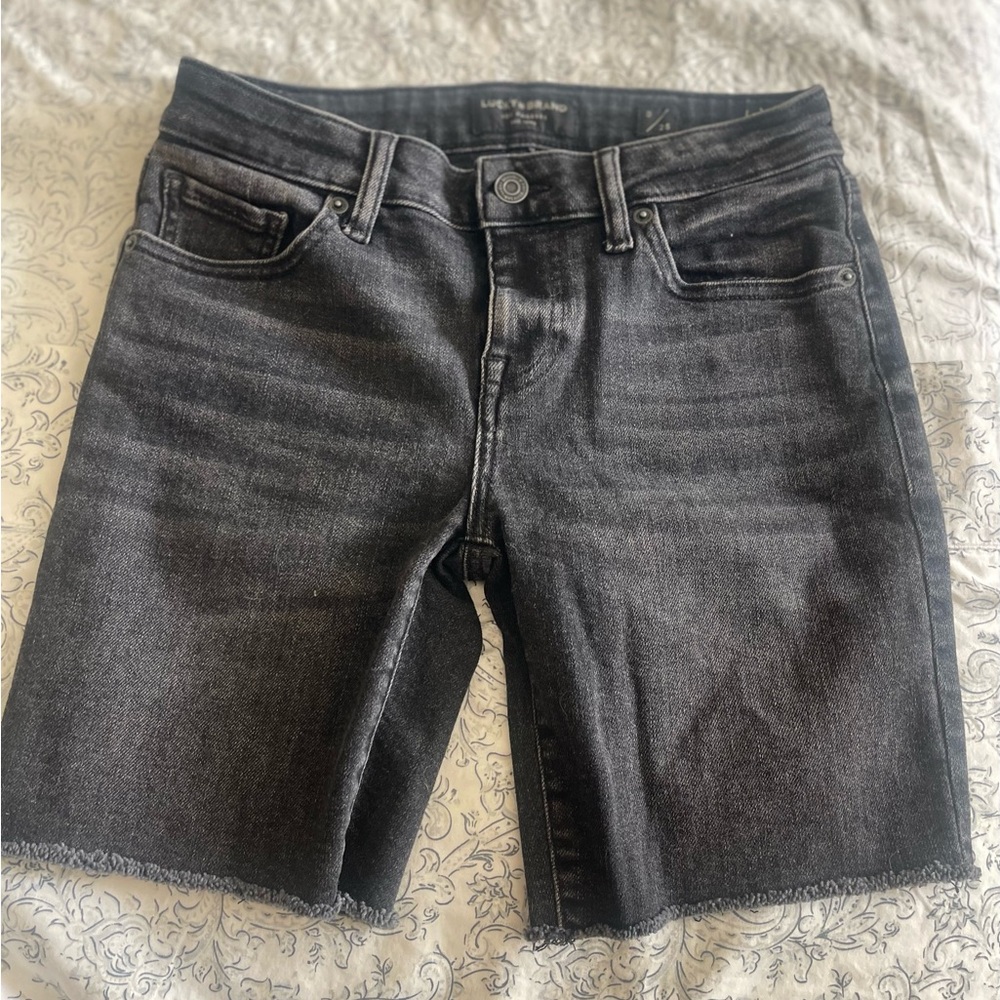 Lucky Brand Charcoal Denim Shorts